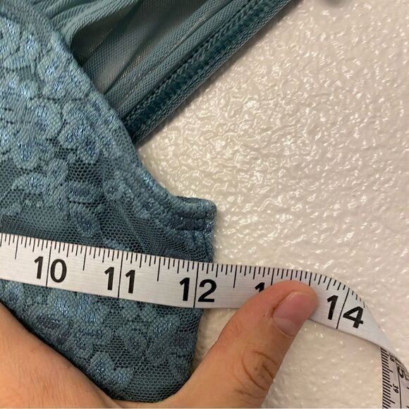 WEISSMAN Dance Costume lyrical dress Sage green Keep On Breathing 11641 MC - Picture 9 of 11